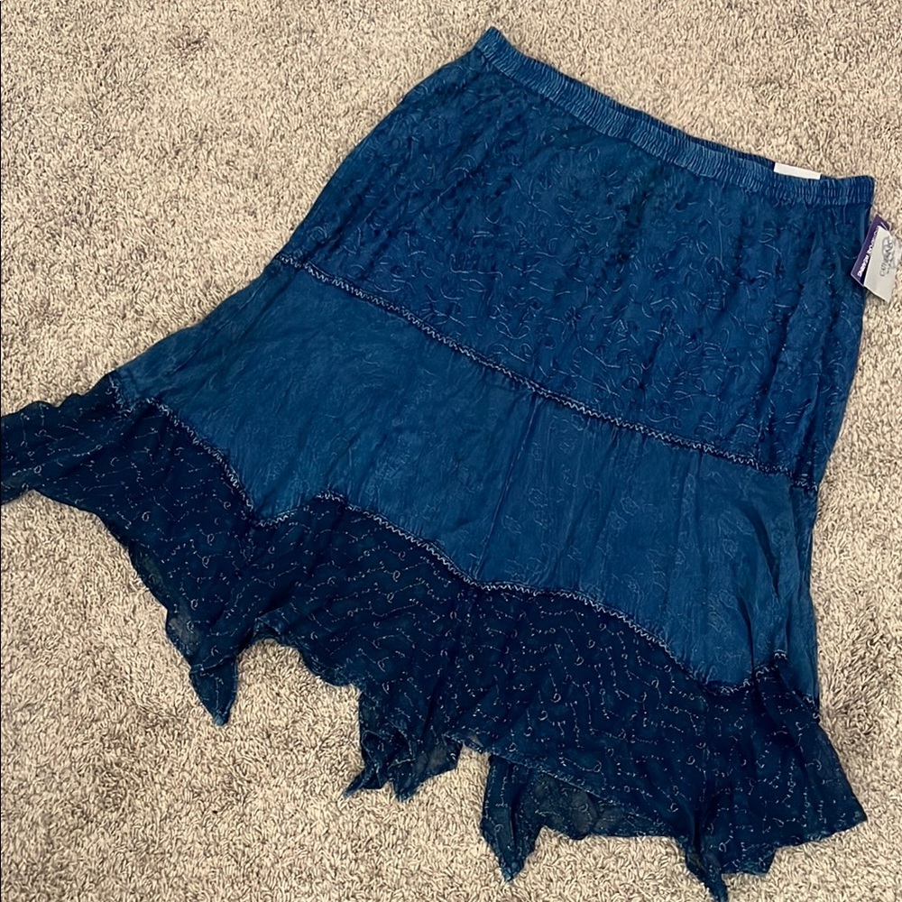 NWT CATHERINES Lightweight Rayon Skirt